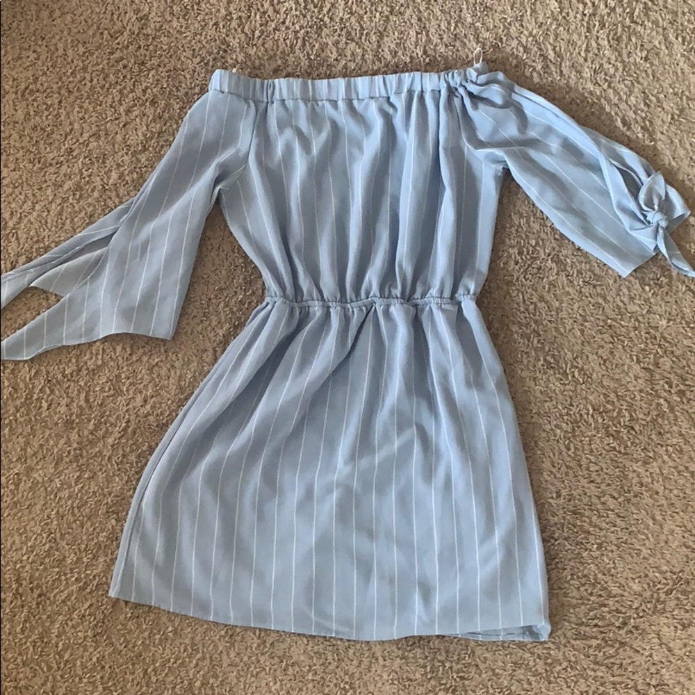 Off the shoulder dress